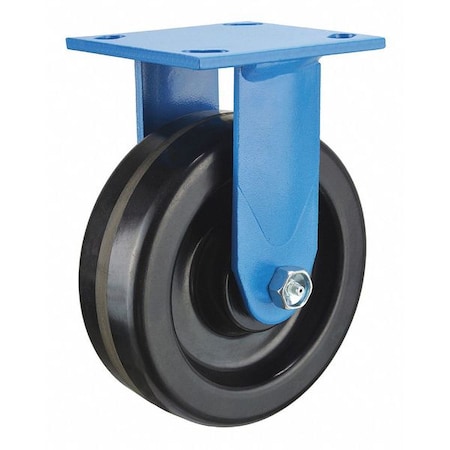 Rigid NSF-Listed Plate Caster, Phenolic, 6 in, 900 lb. MPN:P21R-PH060D-14-BC