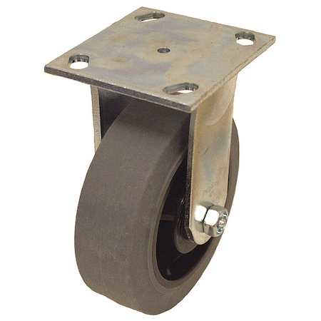 Plate Caster, 600 lb. Ld Rating, Roller MPN:P21R-PRP080R-14-EL