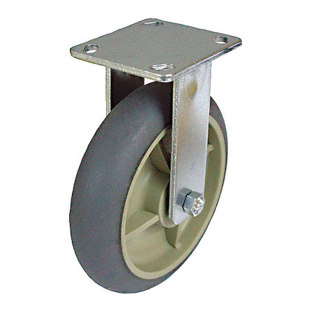 Plate Caster, 500 lb. Load Rating, Rigid MPN:P21R-RCP060R-14-H7