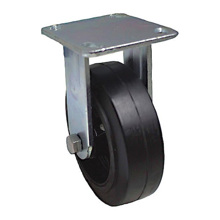 NSF-Listed Plate Caster, 550 lb. Ld Rating, Roller MPN:P21R-RY060R-14