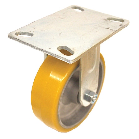 NSF-Listed Plate Caster, 1250 lb. Ld Rating, Roller MPN:P21R-UA080R-16