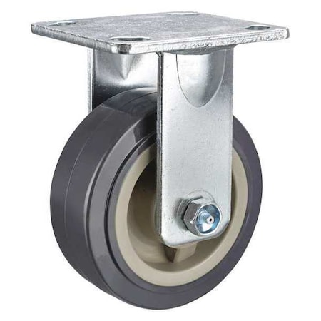 Kingpinless Rgd Caster, Poly, 5 in, 750 lb. MPN:P21R-UP050R-14