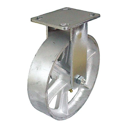 NSF-Listed Plate Caster, 700 lb. Ld Rating, Roller MPN:P21S-C040R-14