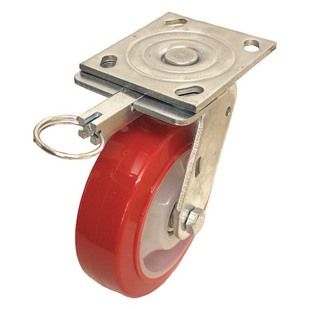 NSF-Listed Plate Caster, 660 lb. Ld Rating, Ball MPN:P21S-URPW050K-14-DL