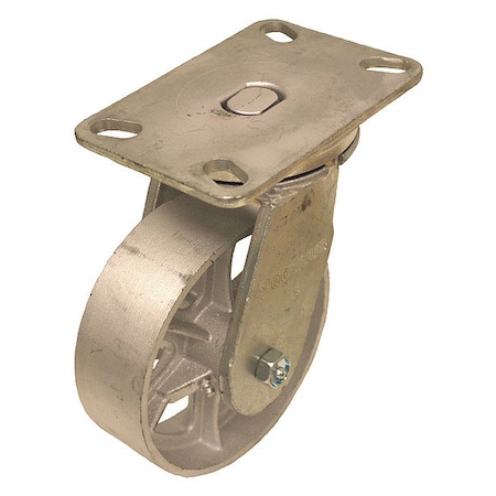 Plate Caster, 1200 lb. Ld Rating, Roller MPN:P23S-C060R-16