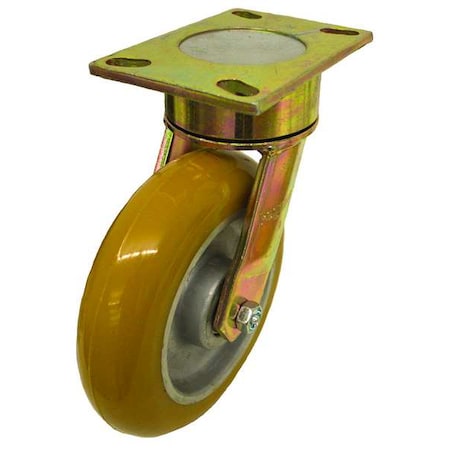 PlateCaster, Swivel, Polyurethane, 10 1/4