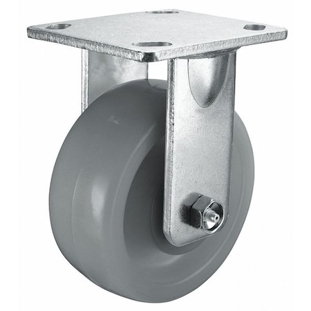 Rigid Plate Caster, Nylon, 4 in., 1000 lb. MPN:P25R-N040K-14-001