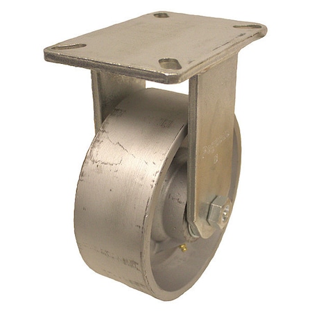 Plate Caster, 5400 lb. Ld Rating, Gy Wheel MPN:P27R-D100R-18