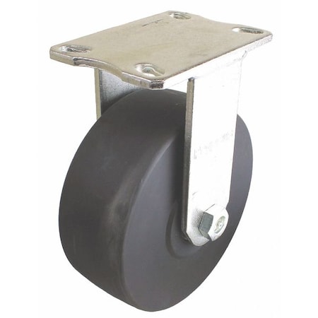 Plate Caster, 5400 lb. Load Rate, 8
