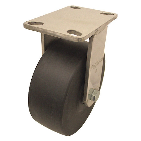 Plate Caster, 3000 lb. Ld Rating, Bk Wheel MPN:P27RX-NMB060K-16
