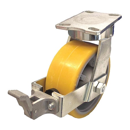 PlateCaster, Swivl, Polyurethane, 11 7/16