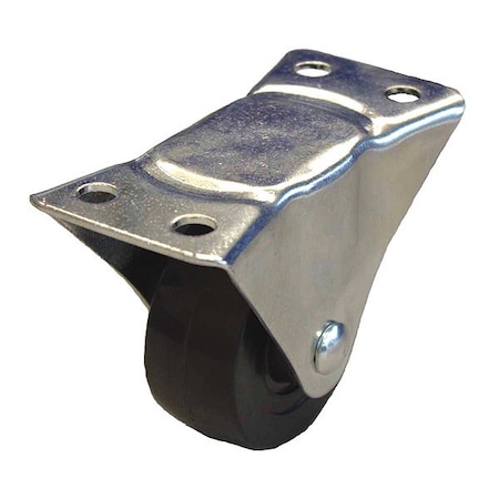 Plate Caster, 175 lb. Load Rating, Rigid MPN:P2R-R025G-P
