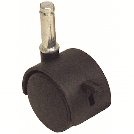 Stem Caster, 100 lb. Load, Black Wheel MPN:P3S-NB60G-SG5-WK