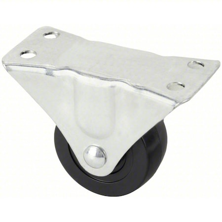 Plate Caster, 120 lb. Load Rating, Rigid MPN:P5R-R030G-P
