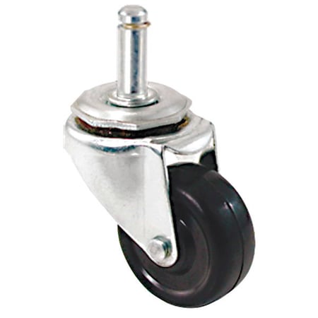 Stem Caster, Load Rating 90 lb., 2-9/16