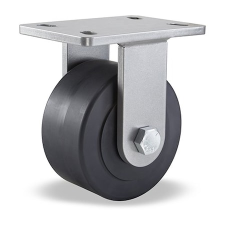 Plte Caster, Rgd, Nylon, 6