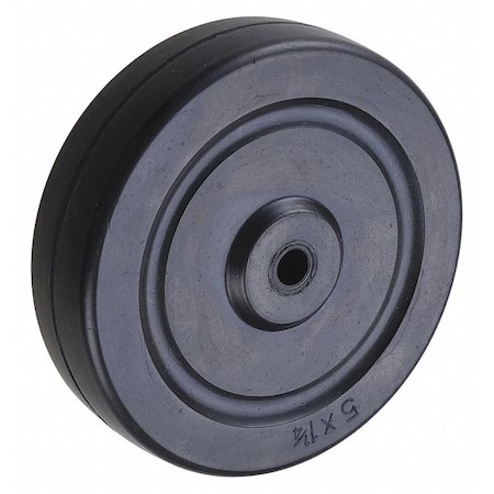 Caster Wheel, Rubber, 5 in., 280 lb. MPN:RN050520602G