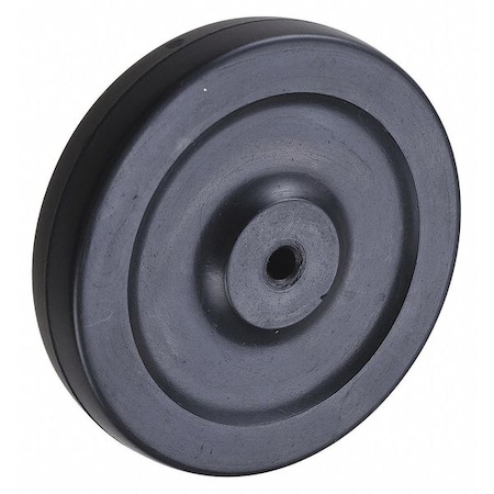Caster Wheel, Rubber, 5 in., 145 lb. MPN:RN05Z5205