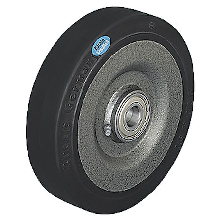 Caster Wheel, Rubber, 6-1/4 in., 990 lb. MPN:SE 160/20K-BB0.5