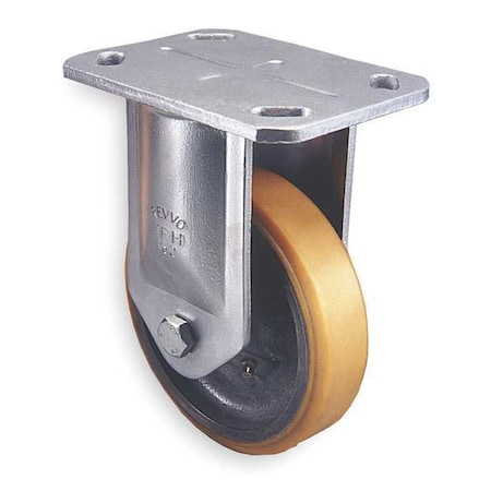 Plate Caster, Rgd, Polyurthn, 12 in, 3080 lb MPN:TFH300PT1HT24