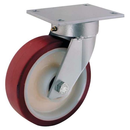 Plate Castr, Rgd, Polyurethane, 5 in, 550 lb MPN:TFK 125 NT0E