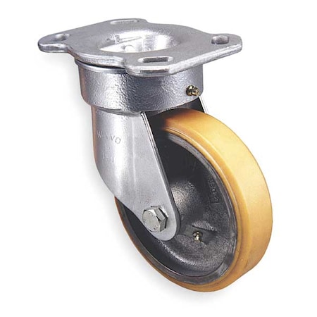 Kingpinless Plate Caster, Swivel, Poly, 10 in, 2640 lb MPN:TSH250PT1HT24