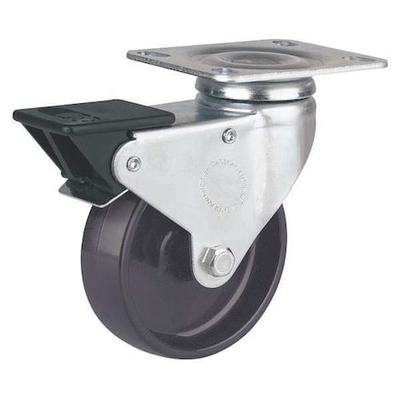 Plate Caster, Swivel, Nylon, 4 in., 330 lb. MPN:TSSV 100 BN0S TS