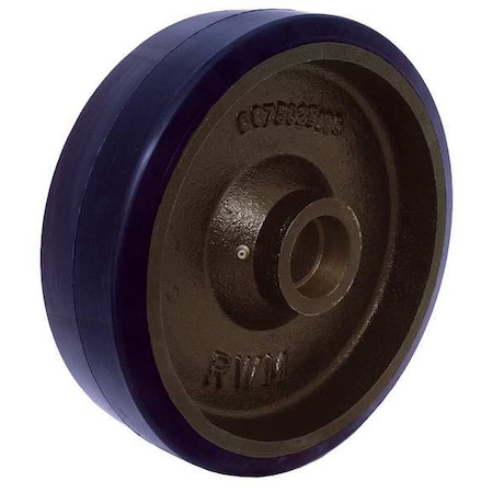 Caster Wheel, Polyurethane, 8 in., 3500 lb. MPN:UIR-0840-20