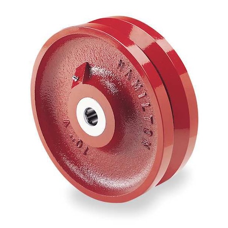 Caster Wheel, Cast Iron, 4 in., 600 lb. MPN:W-4-V-3/4