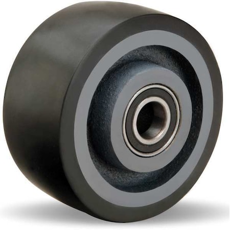 Caster Wheel, Polyurethane, 4 in., 975 lb. MPN:W-420-DB70-1/2