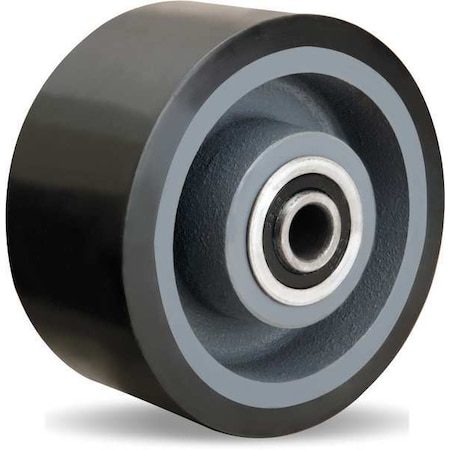 Caster Wheel, Polyurethane, 6 in., 2860 lb. MPN:W-630-DB70-3/4