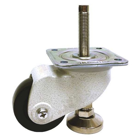 Leveling Caster, Nylon, 2-7/8 in., 1540 lb. MPN:WMLC-700FS