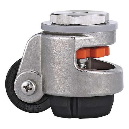 Leveling Threaded Stem Caster, 550 lb., 2