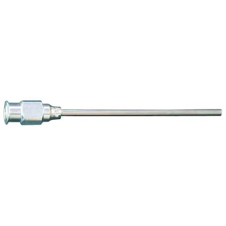 Needle, Reusable Blunt Probe Luer Lock, Stainless Steel, Silver, 12 PK MPN:5FTX3