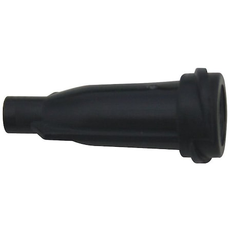 Syringe Cap, -, - Length, Polypropylene, Black, 10 PK MPN:5FVL6