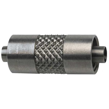 Male Luer Lock to Male Luer Lock, Male, 303 Stainless Steel, Silver MPN:G517