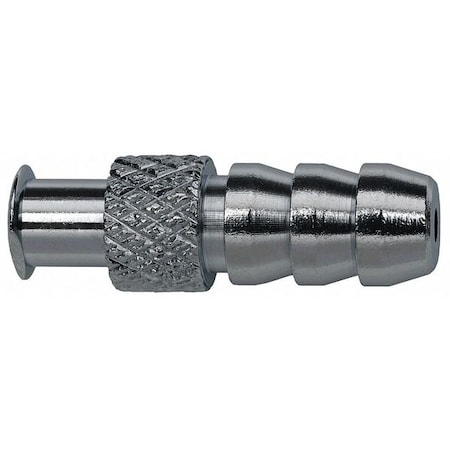 Female Luer Barb Adapter, Female, 303 Stainless Steel, Silver MPN:G522