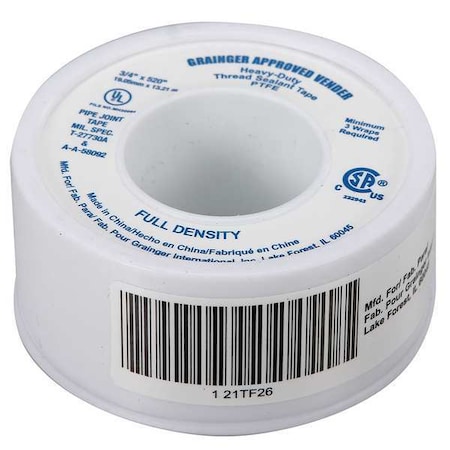Thread Sealant Tape, 3/4