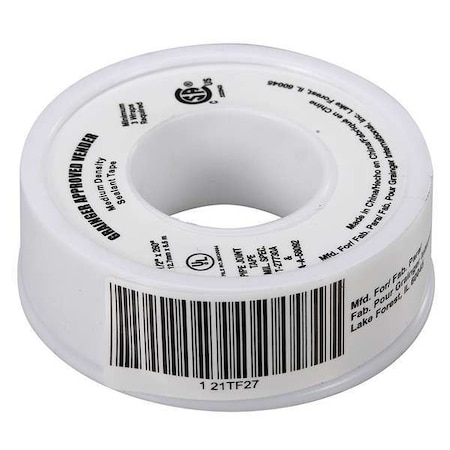 Thread Sealant Tape, 1/2
