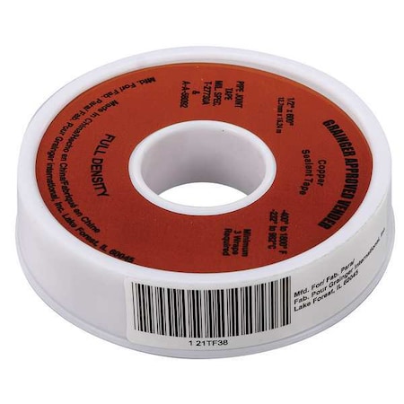 Anti-Seize Tape, 1/2