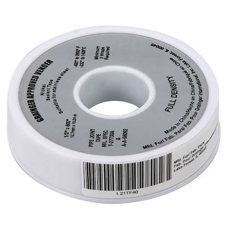 Thread Sealant Tape, 1/2