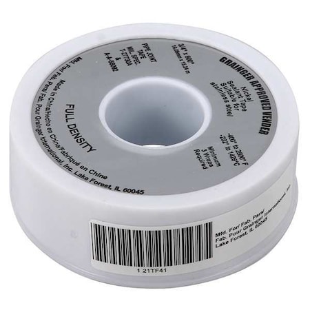 Thread Sealant Tape, 3/4