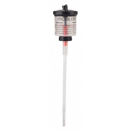 Chemical Mixing Dispenser Bottle, 13 in H, 2 1/2 in W, 2 1/2 in D MPN:200309T