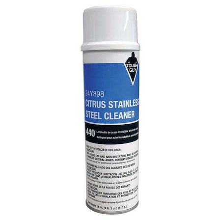 Stainless Steel Cleaner, Citrus, 20 oz. MPN:24Y898