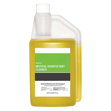 Disinfectant, 32 oz. Bottle, Lemon MPN:36XX42
