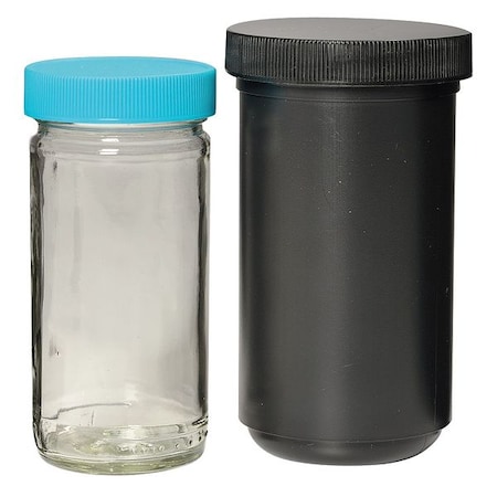 Laboratory Jar, Colorless, 105 mm H, PK20 MPN:3WDV1