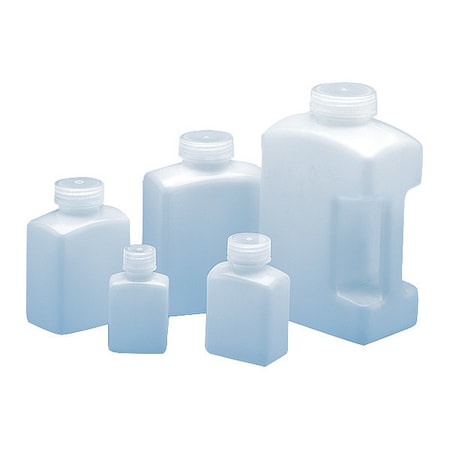 Bottle, Rectangular, 125mL, PK12 (Formerly Lab Safety Supply) MPN:44YW70