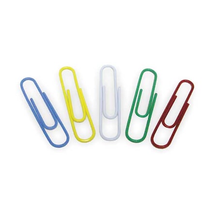 Paper Clip, 2 In, Asrt, Metal, PK100 MPN:2WFV5