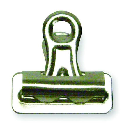 Bulldog Clips, 1 In W, Silver, PK36 MPN:2WFV6