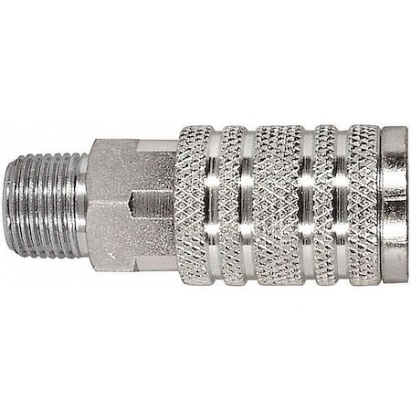 Quick Coupler Body, MNPT, 1/4, Steel, PK2 MPN:5ZLP2